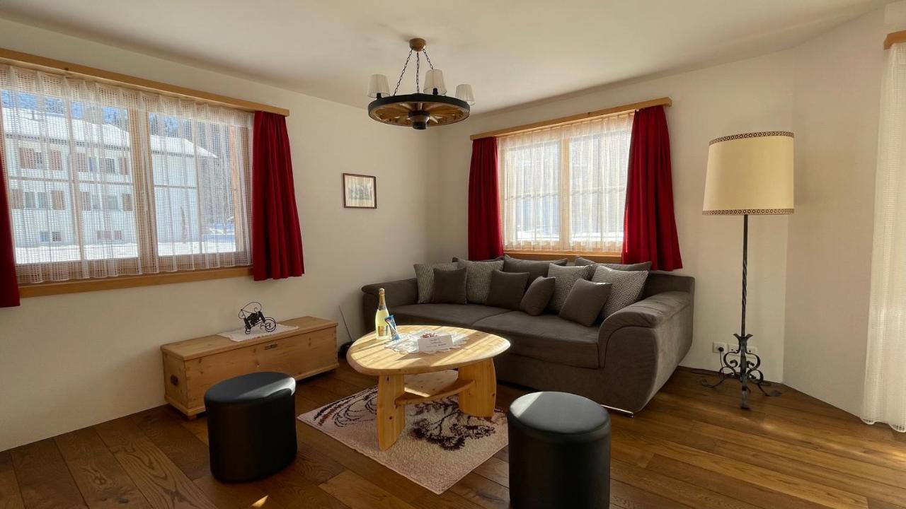 Ferienwohnung Mit Idyllischer Aussicht Klosters Ngoại thất bức ảnh