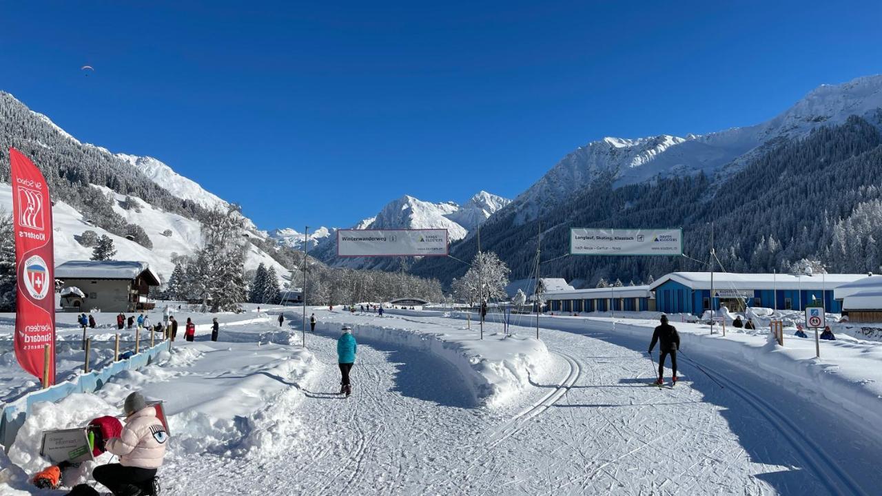 Ferienwohnung Mit Idyllischer Aussicht Klosters Ngoại thất bức ảnh