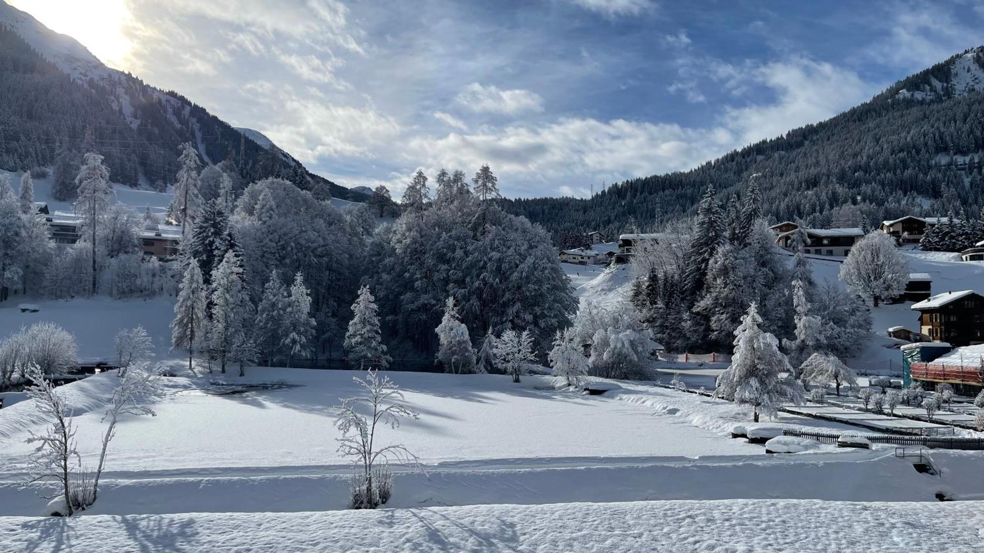 Ferienwohnung Mit Idyllischer Aussicht Klosters Ngoại thất bức ảnh